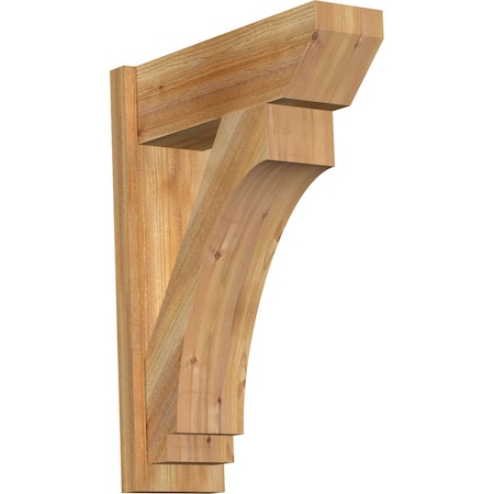 Imperial Slat Rough Sawn Outlooker, Western Red Cedar, 8W X 24D X 32H